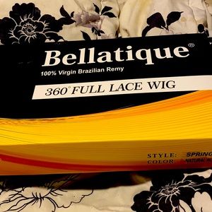 100% virgin Brazilian remy , 360 full lace wig